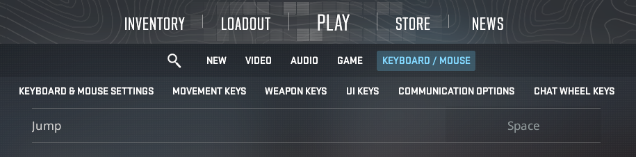 scroll wheel in cs2